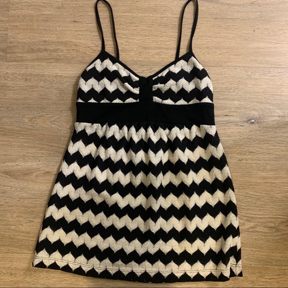Mimi Chia Tank Top Stripe Patttern